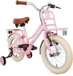 Supersuper Meisjesfiets cooper bamboo 12 staal roze