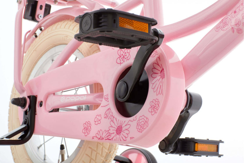 Supersuper Meisjesfiets cooper bamboo 12 staal roze