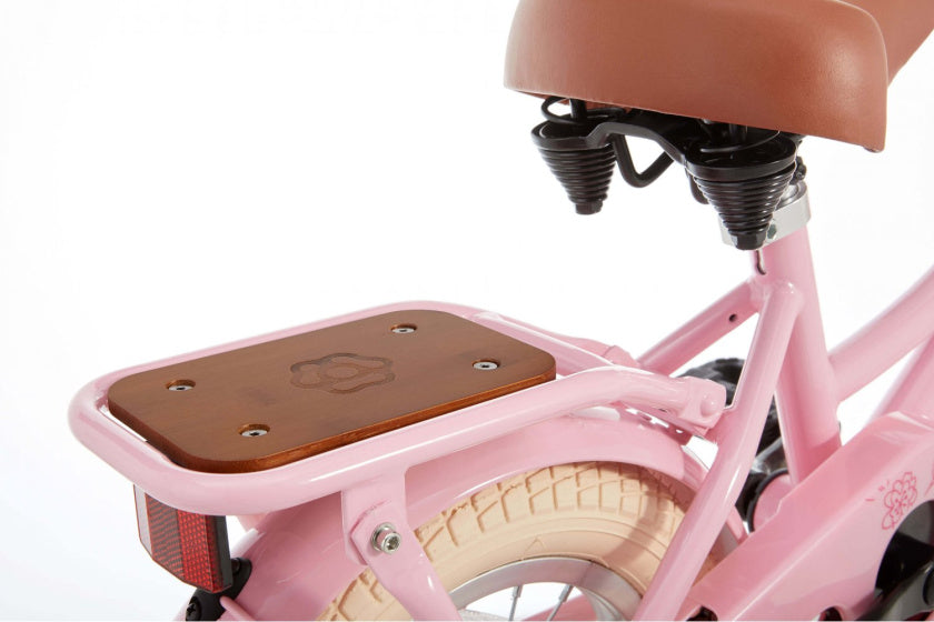 Supersuper Meisjesfiets cooper bamboo 12 staal roze