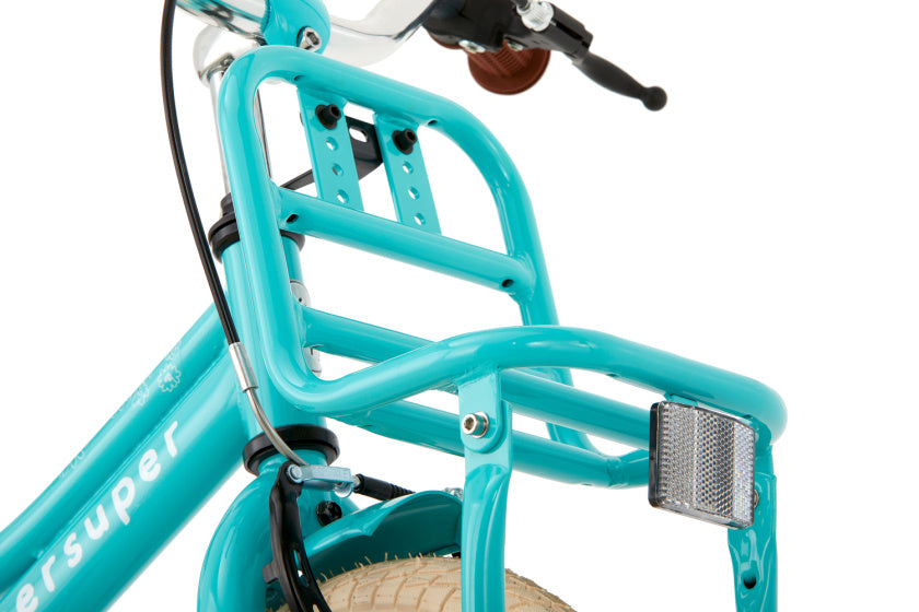 Supersuper Meisjesfiets cooper 12 turquoise