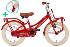 Supersuper Meisjesfiets cooper 16 staal rood