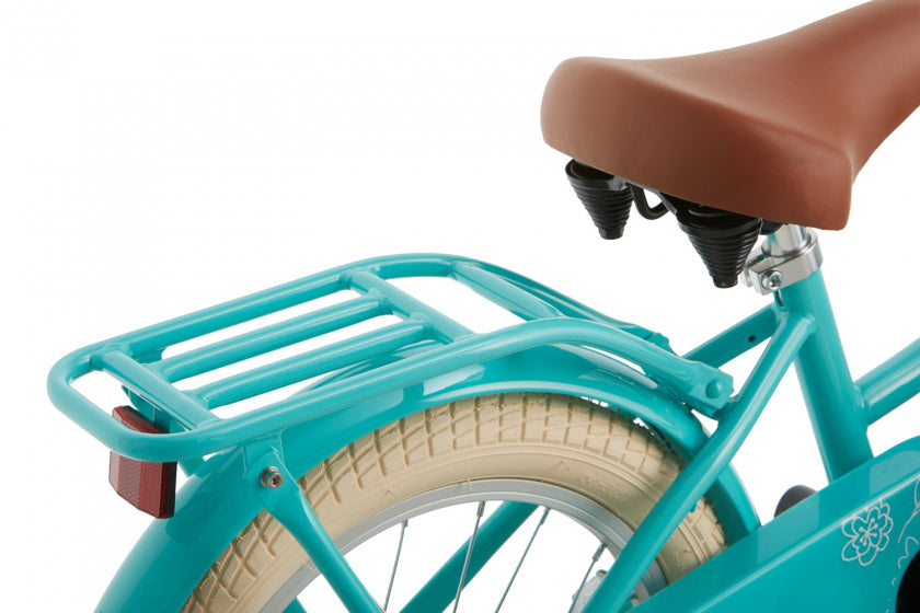 Supersuper Meisjesfiets cooper 16 staal turquoise