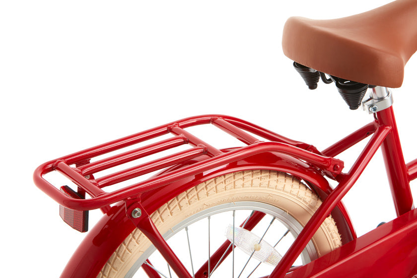 Supersuper Meisjesfiets cooper 18 staal rood