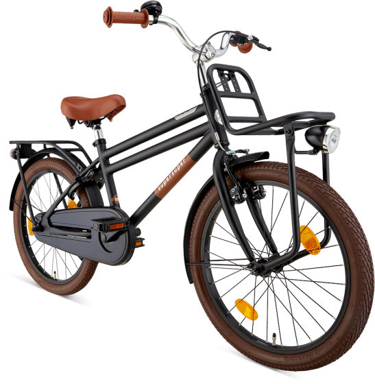 Supersuper Jongensfiets cooper 20 staal zwart