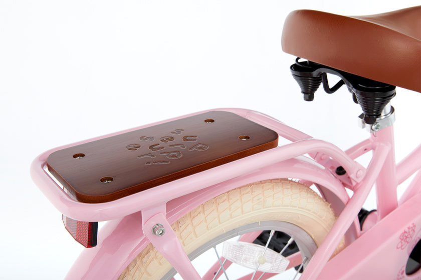 Supersuper Meisjesfiets cooper bamboo 16 staal roze