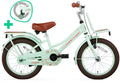 Supersuper Meisjesfiets cooper bamboo 16 staal pistache