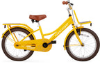 Supersuper Meisjesfiets cooper bamboo 18 staal geel