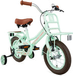 Supersuper Meisjesfiets cooper bamboo 12 staal pistache