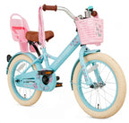 Supersuper Meisjesfiets little miss 16 staal turquoise