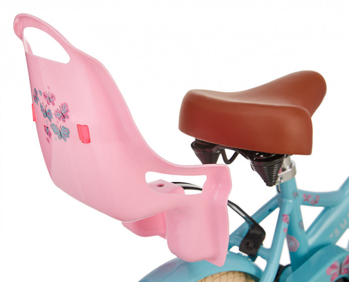 Supersuper Meisjesfiets little miss 14 turquoise