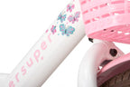 Supersuper Meisjesfiets little miss 14 wit