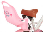 Supersuper Meisjesfiets little miss 18 staal wit