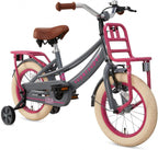 Supersuper Meisjesfiets lola 14 staal roze