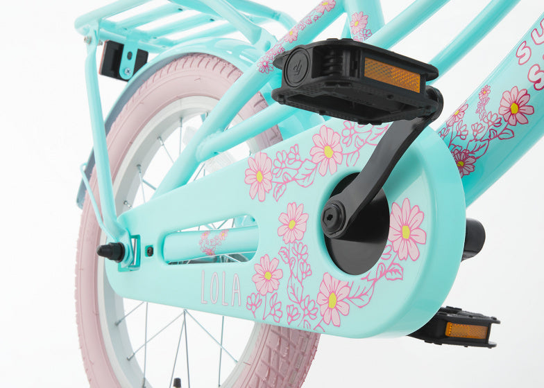 Supersuper Meisjesfiets lola 18 staal roze
