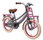 Supersuper Meisjesfiets lola 16 staal roze