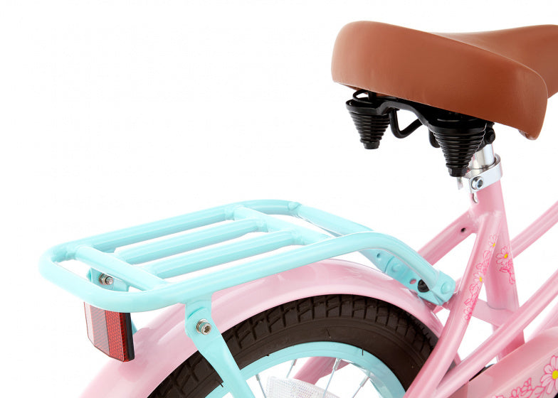 Supersuper Meisjesfiets lola 18 staal turquoise