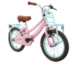 Supersuper Meisjesfiets lola 16 staal turquoise