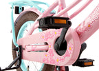 Supersuper Meisjesfiets lola 14 staal turquoise