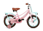 Supersuper Meisjesfiets lola 14 staal turquoise