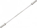 halterstang Olympisch junior 180 cm alu/koper zilver