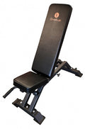 Sveltus Verstelbare trainingsbank 135 cm zwart