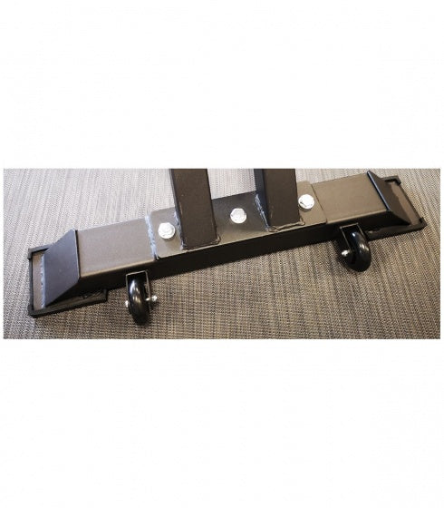 Sveltus Verstelbare trainingsbank 135 cm zwart