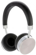 koptelefoon V2 bluetooth zwart/zilver alu/PU 3-delig