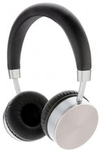 koptelefoon V2 bluetooth zwart/zilver alu/PU 3-delig