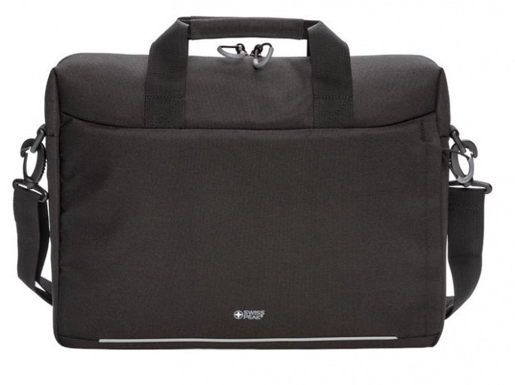 laptoptas 6,5 liter polyester zwart