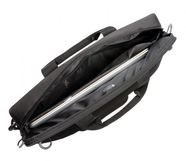 laptoptas 6,5 liter polyester zwart