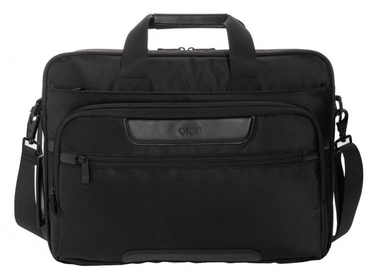 laptoptas Swiss Peak 12 liter polyester zwart
