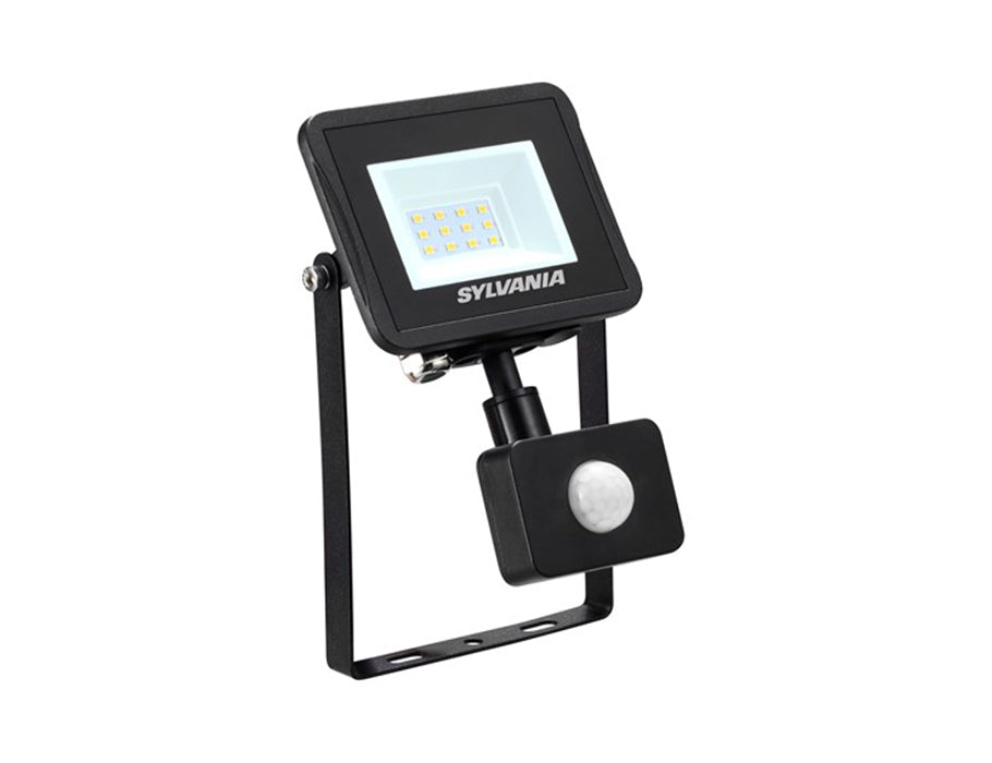 sylvania schijnwerper led - pir sensor - buitengebruik - 950 lm - ip54