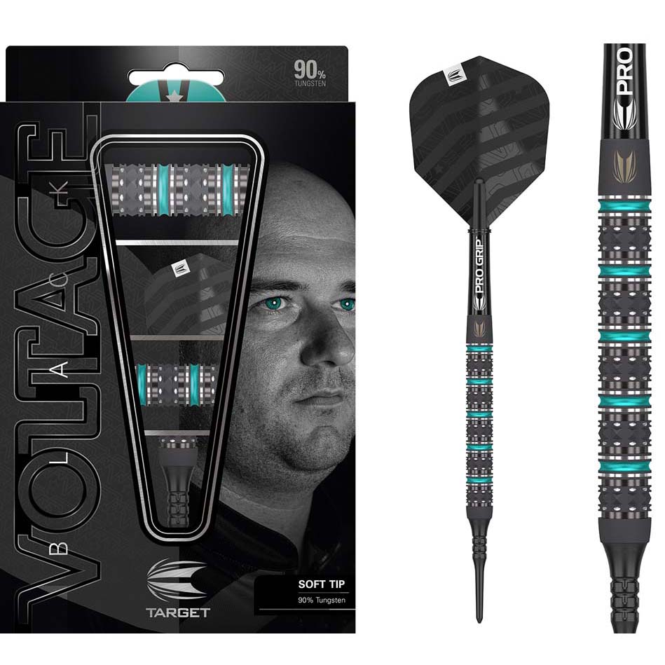 Softtip Target Rob Cross Black 90%