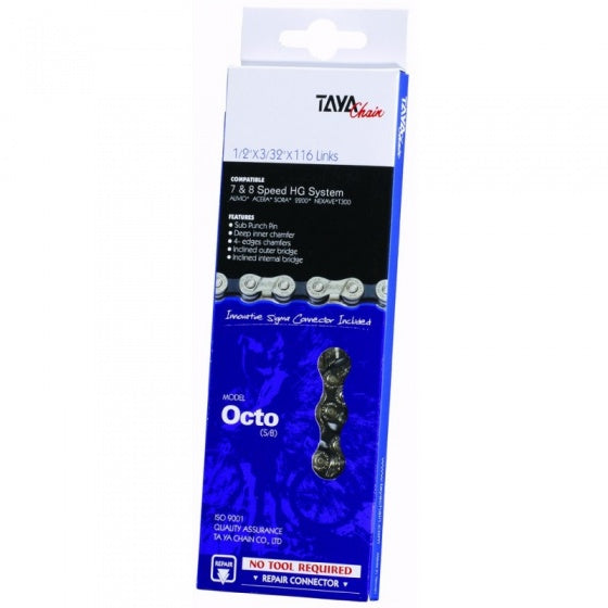 ketting Octo 7/8 speed 1/2 x 3/32 race zilver