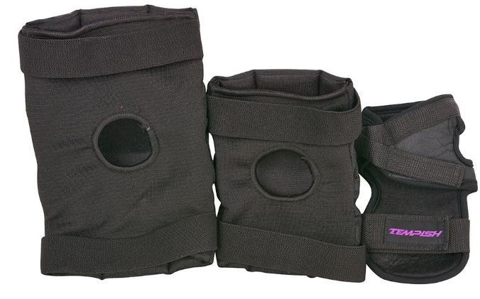 Tempish – taky – skatebescherming – 3-pack – volwassenen – roze – complete set voor skaten – maat l