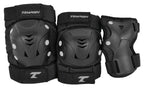 Tempish – taky – skatebescherming – 3-pack – volwassenen – zwart – complete set voor skaten – maat m