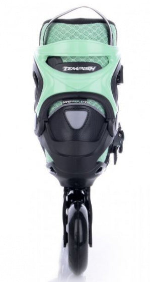 inline skates Ezza 90 softboot 85A zwart/groen maat 38