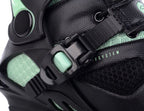 inline skates Ezza 90 softboot 85A zwart/groen maat 38