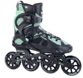 inline skates Ezza 90 softboot 85A zwart/groen maat 40