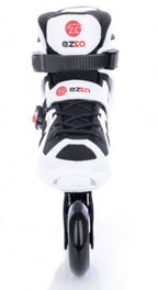 inline skates Ezza 90 softboot 85A wit/zwart maat 45