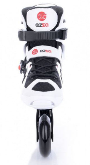 inline skates Ezza 90 softboot 85A wit/zwart maat 45