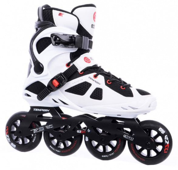 Tempish Inline skates Ezza 90 softboot 85A wit/zwart maat 38