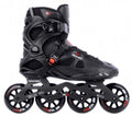 inline skates Ezza 90 softboot 85A zwart/rood maat 44