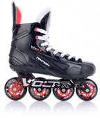 inline skates Volt-R hardboot 74A zwart/rood maat 40