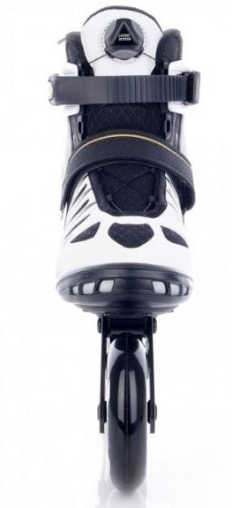Tempish - wenox top 100 - skeelers - inline skates - dames - wit goud - high-speed 100mm wielen comfort fit - maat 39