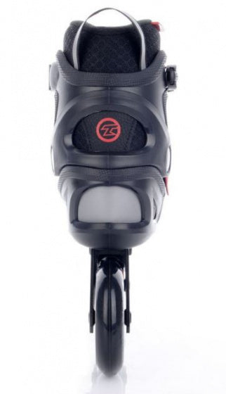 inline skates Wenox Top 100 softboot 85A zwart/rood mt 39