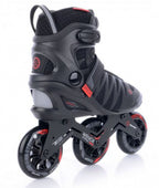 Tempish - wenox top 100 - skeelers - inline skates - heren - zwart - high-speed 100mm wielen comfort fit - maat 45