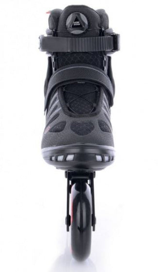 Tempish - wenox top 100 - skeelers - inline skates - heren - zwart - high-speed 100mm wielen comfort fit - maat 45