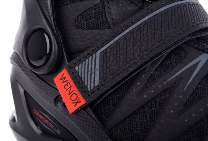 Tempish - wenox top 100 - skeelers - inline skates - heren - zwart - high-speed 100mm wielen comfort fit - maat 45