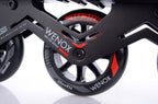 Tempish - wenox top 100 - skeelers - inline skates - heren - zwart - high-speed 100mm wielen comfort fit - maat 45